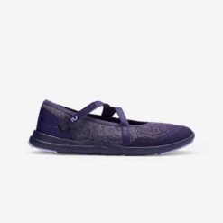 BALLERINES DE MARCHE URBAINE FEMME PW 160 BR'EASY VIOLET