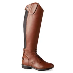 Bottes Cuir équitation Adulte 900 JUMP SECOND CHOIX M Marron