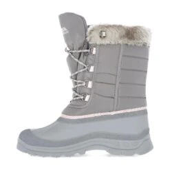 TRESPASS Bottes De Neige STAVRA Femme (Gris) -Chaussures Boutique bottes de neige stavra femme gris 2