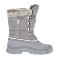 TRESPASS Bottes De Neige STAVRA Femme (Gris) -Chaussures Boutique bottes de neige stavra femme gris 3