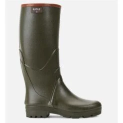 Bottes De Travail Chambord Pro 2 - Vert Kaki - Aigle -Chaussures Boutique bottes de travail chambord pro 2 vert kaki aigle 1