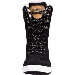 Bottes D'hiver En Fourrure Pour Femme Partiellement Doublées En Laine D'agneau -Chaussures Boutique bottes dhiver en fourrure pour femme partiellement doublees en laine dagneau 3