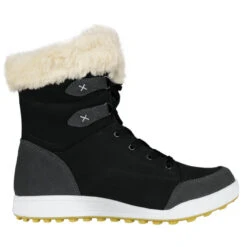 Bottes D'hiver Pour Femmes En Cuir Véritable Avec Fausse Fourrure Imperméables -Chaussures Boutique bottes dhiver pour femmes en cuir veritable avec fausse fourrure impermeables 2