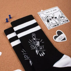 Chaussettes American Socks Ouch! - Mid High -Chaussures Boutique chaussettes american socks ouch mid high 5