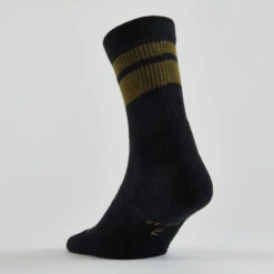 CHAUSSETTES DE TENNIS HAUTES ARTENGO RS 300 KAKI NOIR MOTIFS LOT DE 4 -Chaussures Boutique chaussettes de tennis hautes artengo rs 300 kaki noir motifs lot de 4 1