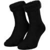 Chaussettes Thermiques 'fleecy' | Femme | Taille Unique | Noir -Chaussures Boutique chaussettes thermiques fleecy femme taille unique noir