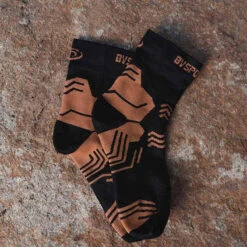 BV Sport Chaussettes TREK GR MID "LYOCELL" Noir/Marron -Chaussures Boutique chaussettes trek gr mid lyocell noirmarron 2