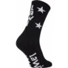 Chaussettes Vélo Star Noir/blanc -Chaussures Boutique chaussettes velo star noirblanc