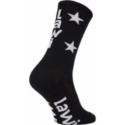 Chaussettes Vélo Star Noir/blanc