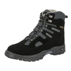 LICO Chaussure D'hiver Noir Waterproof Hommes Flake