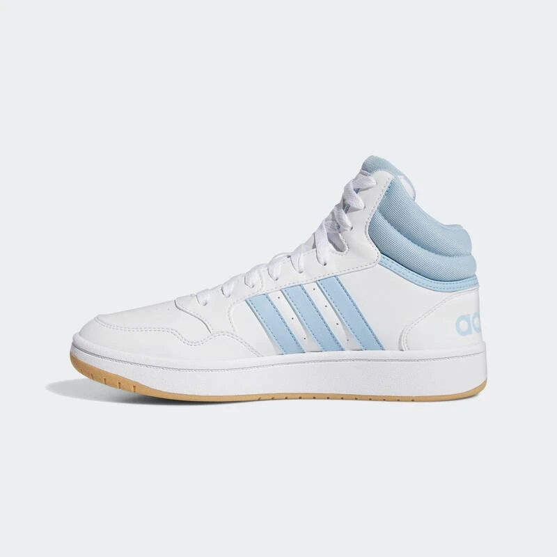 CHAUSSURE FEMME HOOPS 3.0 MID W ADIDAS BLANCHE 4 CHAUSSURE FEMME HOOPS 3.0 MID W ADIDAS BLANCHE – Image 2