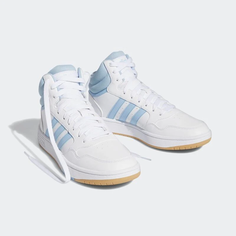 CHAUSSURE FEMME HOOPS 3.0 MID W ADIDAS BLANCHE 5 CHAUSSURE FEMME HOOPS 3.0 MID W ADIDAS BLANCHE – Image 3