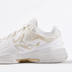 Artengo Chaussures De Tennis Femme TS560 Blanc Cassé Terre Battue -Chaussures Boutique chaussures de tennis femme ts560 blanc casse terre battue 5