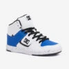 CHAUSSURES MONTANTES DE SKATE POUR ENFANT DC SHOES CURE BLEU ET BLANC -Chaussures Boutique chaussures montantes de skate pour enfant dc shoes cure bleu et blanc