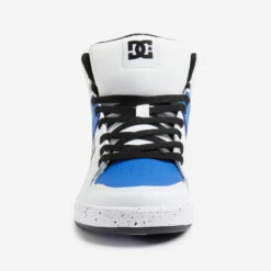 CHAUSSURES MONTANTES DE SKATE POUR ENFANT DC SHOES CURE BLEU ET BLANC -Chaussures Boutique chaussures montantes de skate pour enfant dc shoes cure bleu et blanc 2