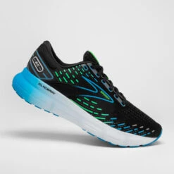 Chaussures Running Homme - Brooks Glycerin 20 Noir Bleu