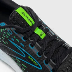 Chaussures Running Homme - Brooks Glycerin 20 Noir Bleu -Chaussures Boutique chaussures running homme brooks glycerin 20 noir bleu 5