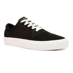 Chaussures Vulcanisées De Skateboard Adulte VULCA 500 II Noire / Blanche.