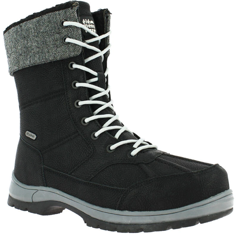 ELEMENTERRE Après-Ski SANJU Homme - Noir 3 ELEMENTERRE Après-Ski SANJU Homme - Noir