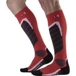 MONNET MI-BAS ACCESS ROUGE CHAUSSETTES 2024