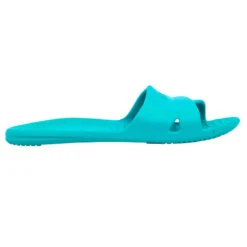 Sandale Claquette Piscine Femme SLAP 100 BASIC Bleu Mer -Chaussures Boutique sandale claquette piscine femme slap 100 basic bleu mer 2