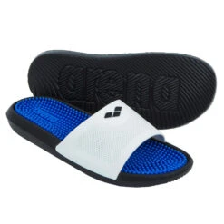 SANDALES PISCINE MARCO ARENA Bleu Blanc -Chaussures Boutique sandales piscine marco arena bleu blanc 3