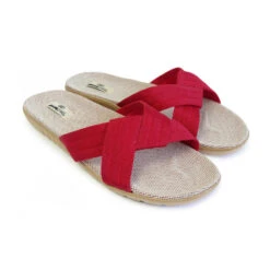 Sandales Pour Femmes Brasileras De Couleur Rouge Avec Semelle En Caoutchouc -Chaussures Boutique sandales pour femmes brasileras de couleur rouge avec semelle en caoutchouc 2