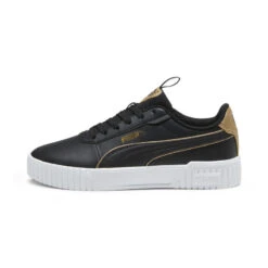 Sneakers Carina 2.0 Pop Up Metallics Femme PUMA Black Gold White -Chaussures Boutique sneakers carina 20 pop up metallics femme puma black gold white 4
