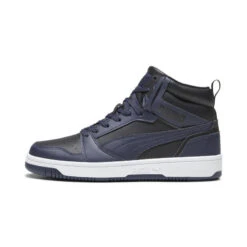 Sneakers Rebound PUMA Black Navy White Blue -Chaussures Boutique sneakers rebound puma black navy white blue 4