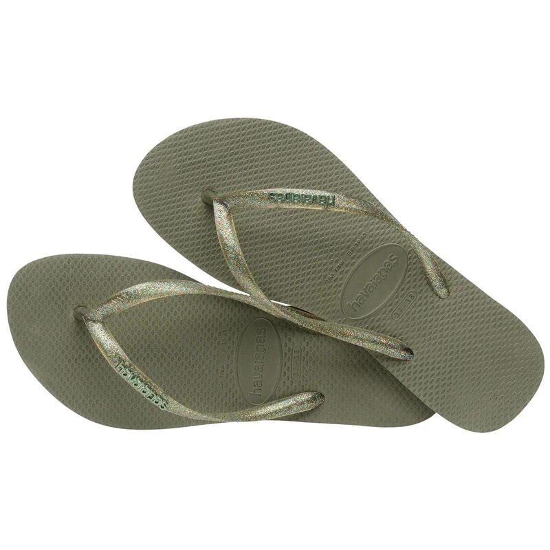Tong à Enfiler Havaianas Slim Logo Metallic - Femme 4 Tong à Enfiler Havaianas Slim Logo Metallic - Femme – Image 2