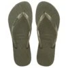 Tong à Enfiler Havaianas Slim Logo Metallic - Femme -Chaussures Boutique tong a enfiler havaianas slim logo metallic femme