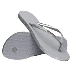 Tong à Enfiler Havaianas Slim Sparkle II - Femme -Chaussures Boutique tong a enfiler havaianas slim sparkle ii femme 2