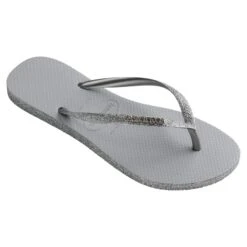 Tong à Enfiler Havaianas Slim Sparkle II - Femme -Chaussures Boutique tong a enfiler havaianas slim sparkle ii femme 4