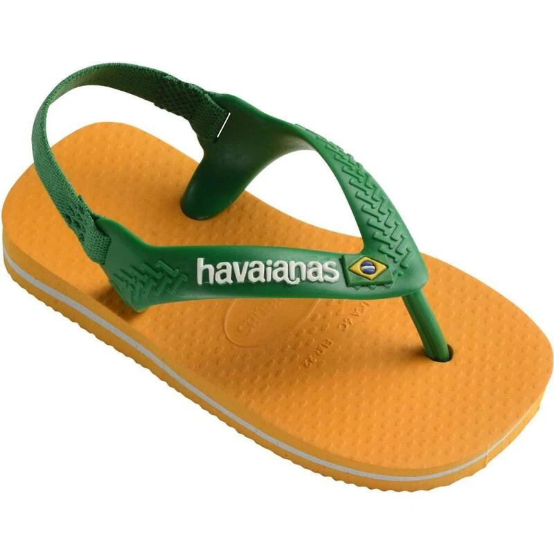 Tong Enfant à élastique Havaianas Baby Brasil Logo - Enfant 3 Tong Enfant à élastique Havaianas Baby Brasil Logo - Enfant
