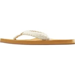 Roxy TONGS FEMME PORTO Blanc -Chaussures Boutique tongs femme porto blanc 3