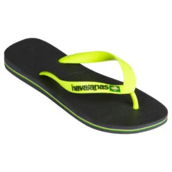 TONGS HOMME HAVAIANAS Logo Grises