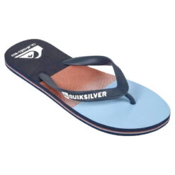 Quiksilver TONGS HOMME MOLOKAI Bleu Orange