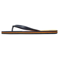 TONGS HOMME QUIKSILVER MOLOKAI ISLAND VIBES Bleu Orange Rouge -Chaussures Boutique tongs homme quiksilver molokai island vibes bleu orange rouge 3