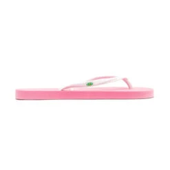 Tongs Pour Femmes, Rose Et Blanc, Avec Semelle Antidérapante -Chaussures Boutique tongs pour femmes rose et blanc avec semelle antiderapante 2