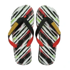 Tongs Unisex Brasileras De Couleur Rouge Avec Semelle En Caoutchouc -Chaussures Boutique tongs unisex brasileras de couleur rouge avec semelle en caoutchouc 2