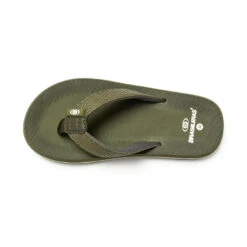 Tongs Vert Militaire Pour Enfants Avec Semelles Antidérapantes -Chaussures Boutique tongs vert militaire pour enfants avec semelles antiderapantes 4