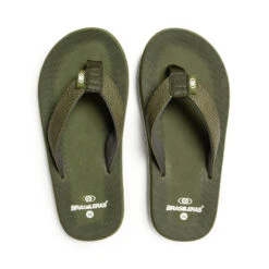 Tongs Vert Militaire Pour Enfants Avec Semelles Antidérapantes -Chaussures Boutique tongs vert militaire pour enfants avec semelles antiderapantes 5
